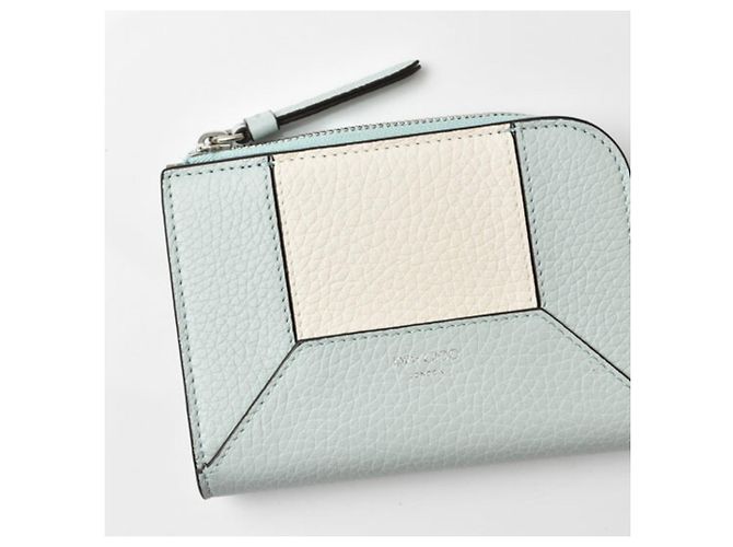 Cartera bifold azul Jimmy Choo - vista 3