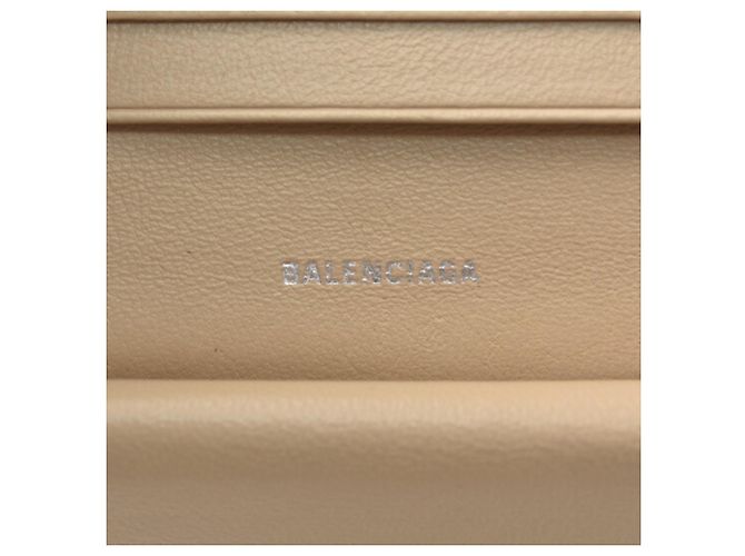 Balenciaga Mini Bi-Fold Wallet Beige - Ansicht 13