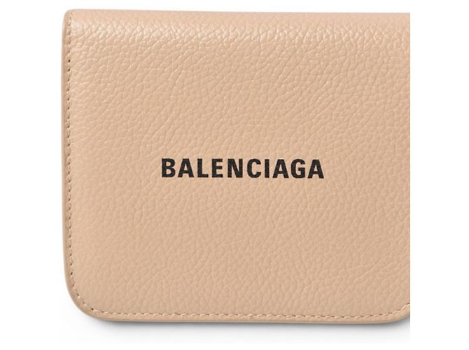 Balenciaga Mini Bi-Fold Wallet Beige - Ansicht 2