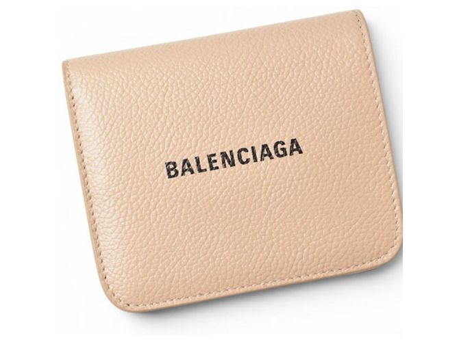 Balenciaga Mini Bi-Fold Wallet Beige - Ansicht 3
