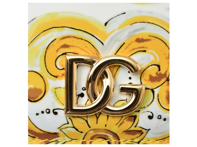 Cartera bi-fold amarilla Dolce & Gabbana Amarillo - vista 6