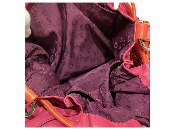 Borsa a tracolla in pelle Loewe Rosa - vista 5