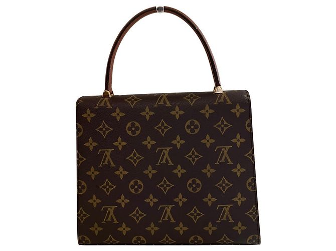 Borsa Louis Vuitton Malesherbes Marrone - vista 2