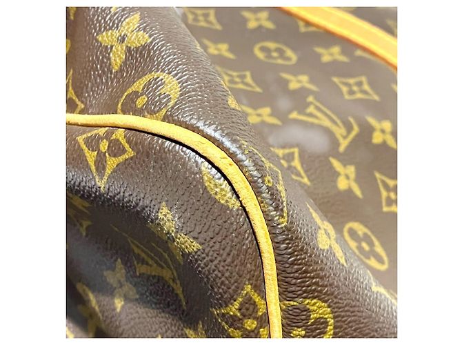 Borsa Boston Louis Vuitton Keepall 55 Marrone - vista 6