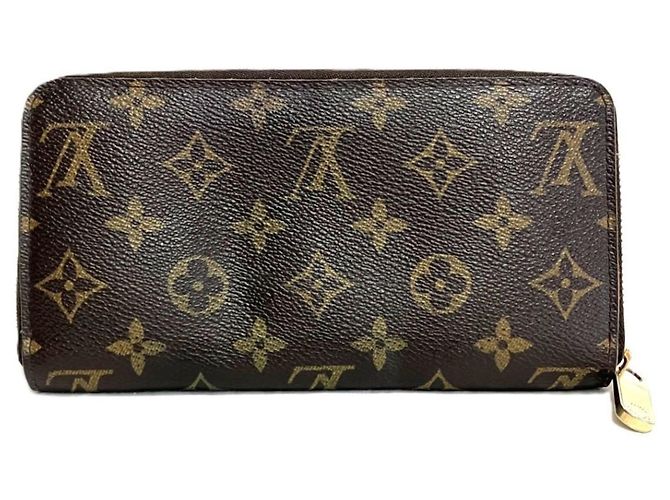 Portafoglio Zippy Louis Vuitton in Monogram marrone - vista 2
