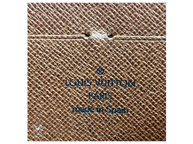 Portafoglio Zippy Louis Vuitton in Monogram marrone - vista 4
