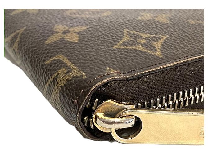 Portafoglio Zippy Louis Vuitton in Monogram marrone - vista 8