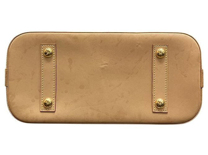 Borsa Louis Vuitton Alma PM Marrone - vista 3