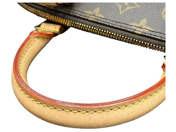 Borsa Louis Vuitton Alma PM Marrone - vista 8