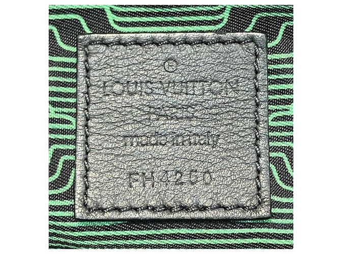 Clutch Reversibile Pochette A4 Louis Vuitton Nero - vista 4
