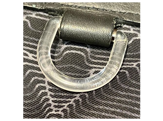Clutch Reversibile Pochette A4 Louis Vuitton Nero - vista 8