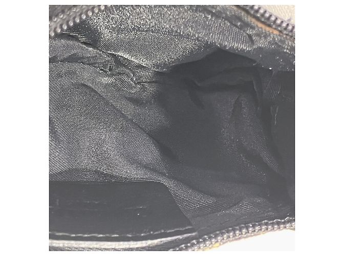 Christian Dior Münzbeutel Schwarz Weiß - Ansicht 5