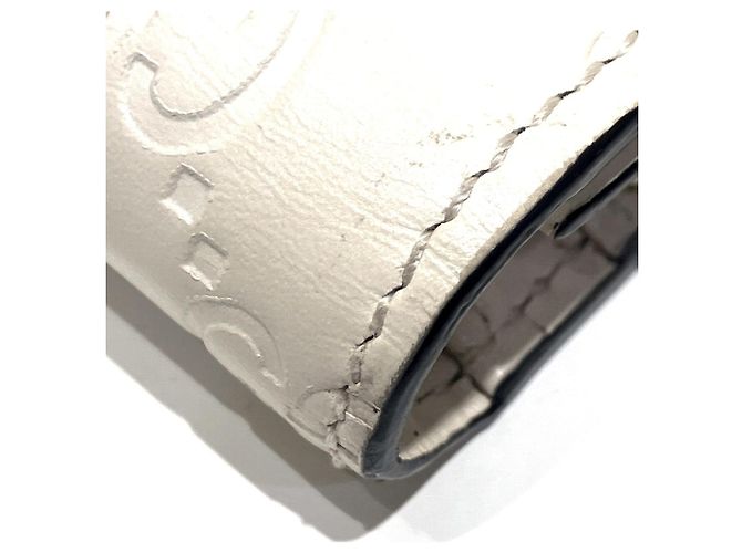 Mini billetera bi-fold Gucci con estampado de cerezas Blanco - vista 8