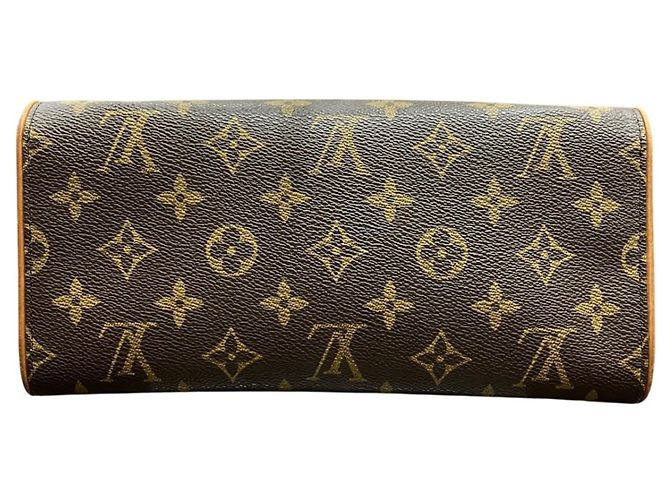 Borsa a Spalla Louis Vuitton Pochette Twin GM Marrone - vista 2