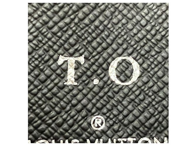 Cartera bi-fold Louis Vuitton Portefeuille Marco NM Negro - vista 9
