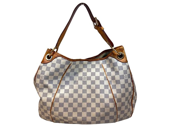 Borsa a Spalla Louis Vuitton Galliera PM Bianco - vista 2