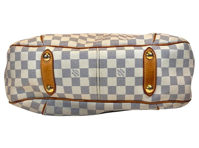 Borsa a Spalla Louis Vuitton Galliera PM Bianco - vista 3
