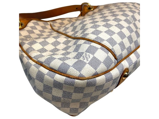Borsa a Spalla Louis Vuitton Galliera PM Bianco - vista 6