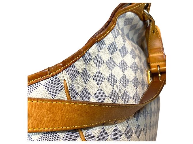Borsa a Spalla Louis Vuitton Galliera PM Bianco - vista 7