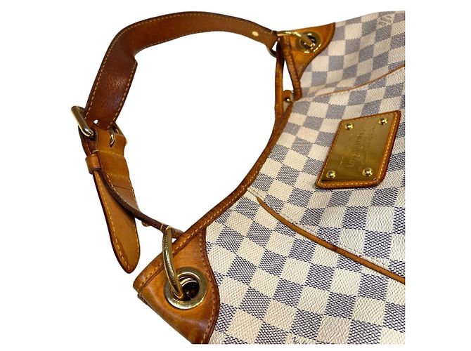 Borsa a Spalla Louis Vuitton Galliera PM Bianco - vista 9
