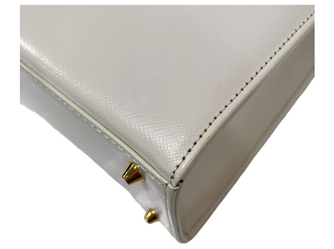 Bolso de piel blanco Yves Saint Laurent - vista 5