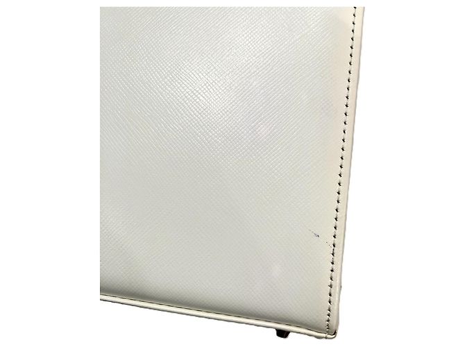 Bolso de piel blanco Yves Saint Laurent - vista 7
