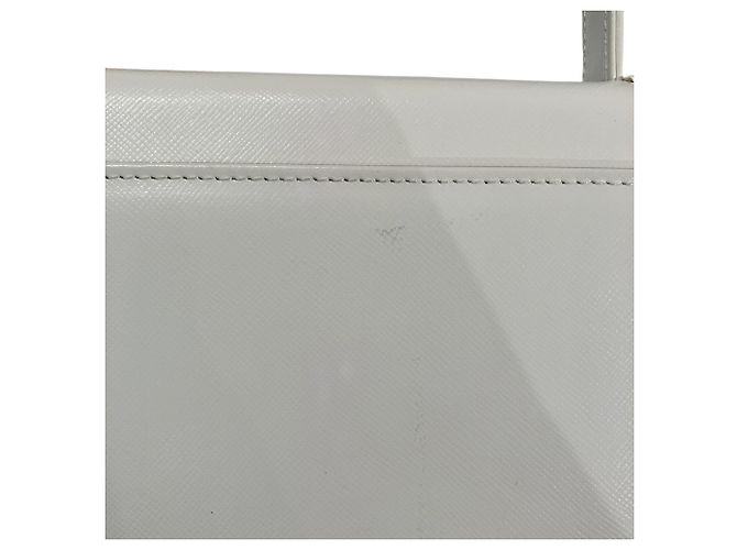 Bolso de piel blanco Yves Saint Laurent - vista 8