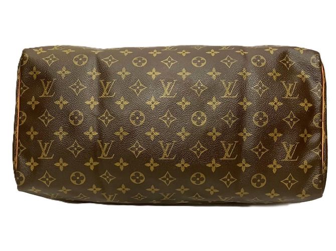 Borsa Louis Vuitton Speedy 40 Marrone - vista 3