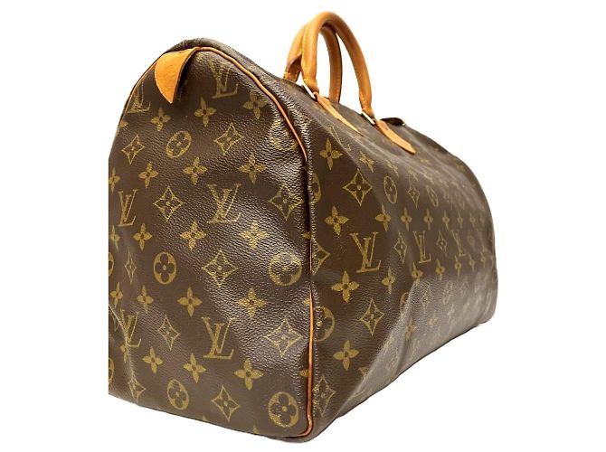 Borsa Louis Vuitton Speedy 40 Marrone - vista 8