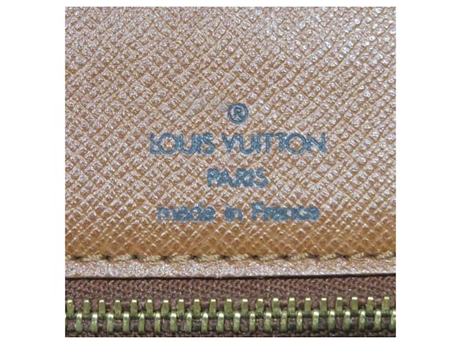Borsa Louis Vuitton Monceau 28 Marrone - vista 4