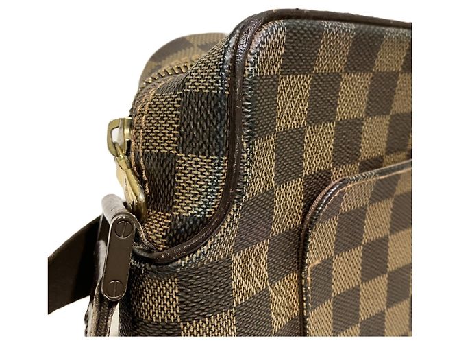 Borsa a Spalla Louis Vuitton Olaf PM Marrone - vista 8