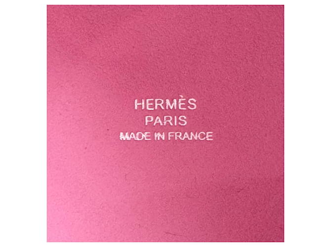 Borsa micro Hermès Lucky Daisy Picotin Lock Rosa - vista 13