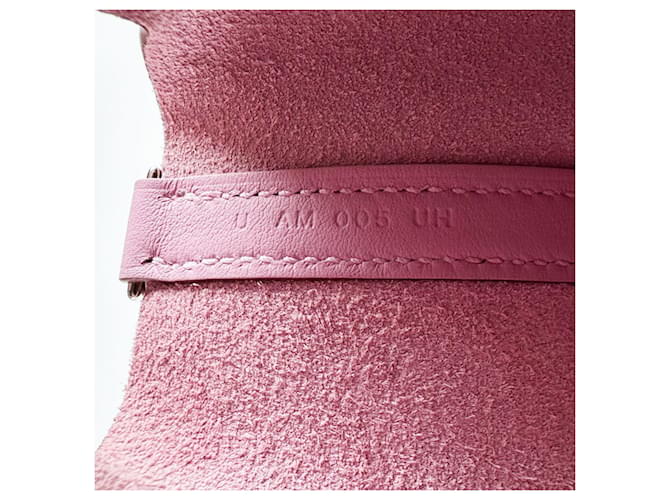 Borsa micro Hermès Lucky Daisy Picotin Lock Rosa - vista 14