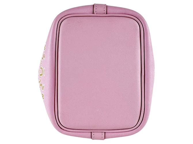 Borsa micro Hermès Lucky Daisy Picotin Lock Rosa - vista 4