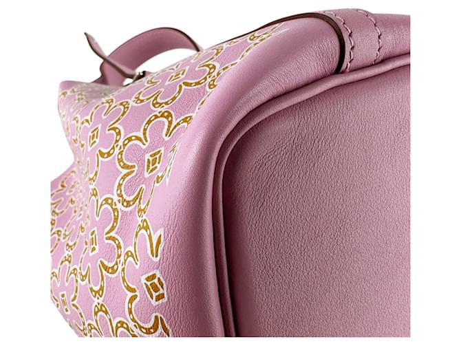 Borsa micro Hermès Lucky Daisy Picotin Lock Rosa - vista 9