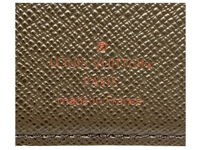 Louis Vuitton Damier Canvas langer Geldbeutel Braun - Ansicht 4
