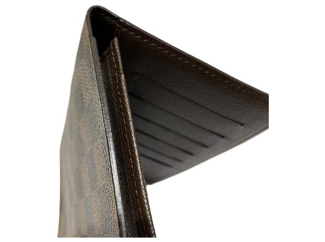 Louis Vuitton Damier Canvas langer Geldbeutel Braun - Ansicht 8
