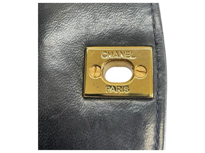 Borsa a tracolla con catena Chanel Diana 22 Nero - vista 13