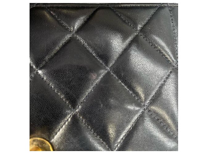 Borsa a tracolla con catena Chanel Diana 22 Nero - vista 20