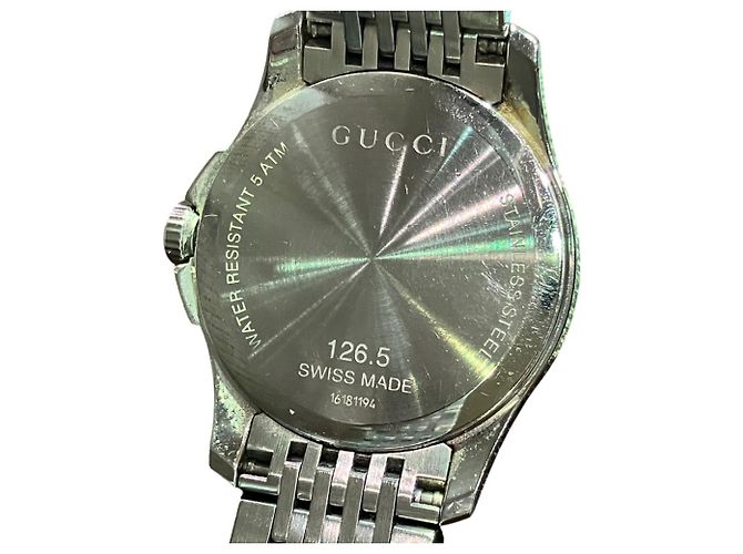 Gucci G-Timeless Quarzuhr aus Edelstahl - vista 5