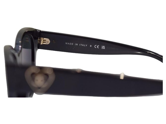 Timeless Chanel Occhiali da sole Butterfly Cat-Eye Logo CC Cuore 5477 - Nero - vista 9
