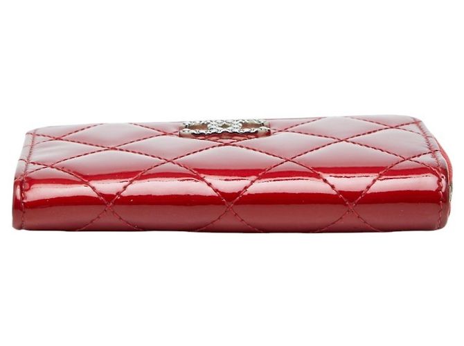 Monedero Chanel Coco Mark Matelassé Roja - vista 3