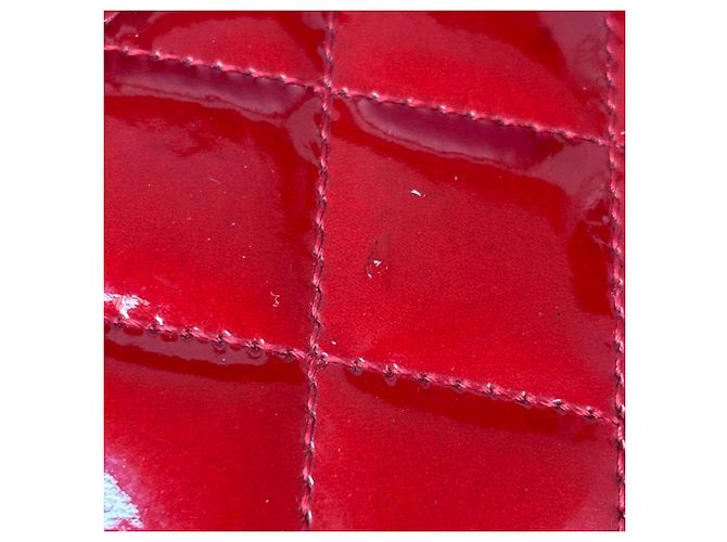 Monedero Chanel Coco Mark Matelassé Roja - vista 6