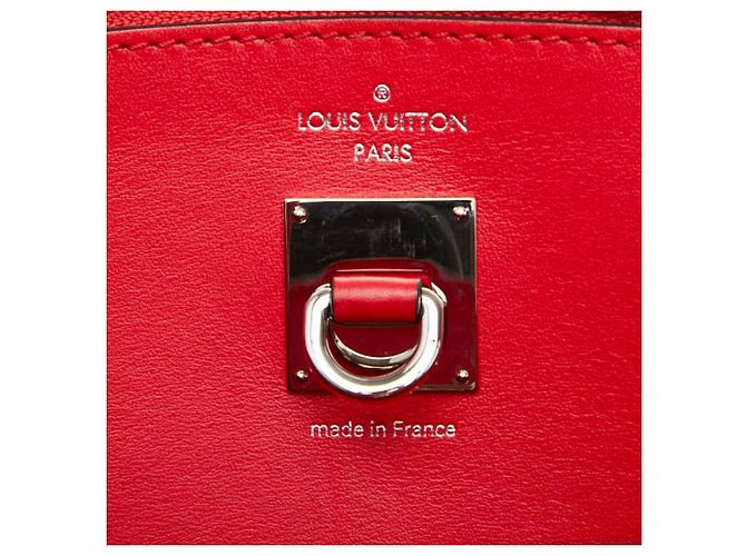 Borsa Louis Vuitton City Steamer MM Rosso - vista 10