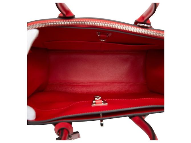 Borsa Louis Vuitton City Steamer MM Rosso - vista 8