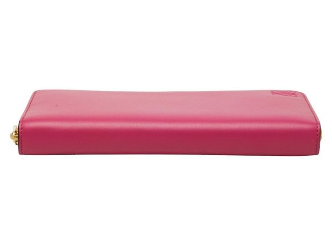 Portafoglio lungo con zip Anagram Loewe Rosa - vista 3