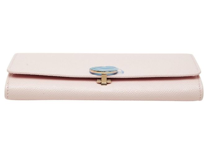 Bulgari Cartera larga de cuero rosa Bvlgari - vista 3