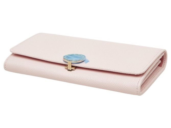 Bulgari Cartera larga de cuero rosa Bvlgari - vista 4