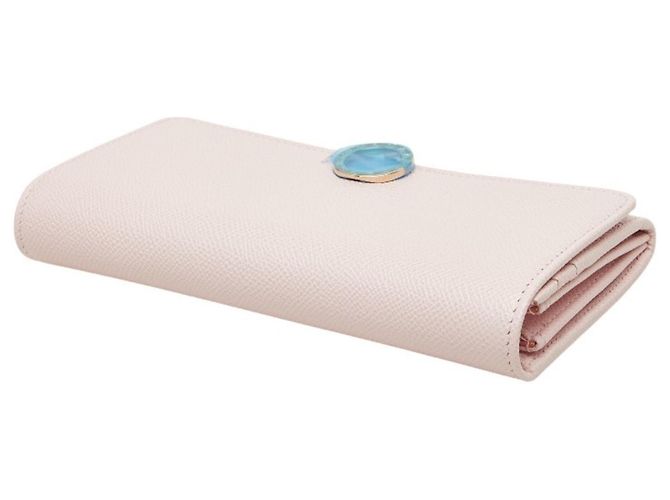 Bulgari Cartera larga de cuero rosa Bvlgari - vista 5