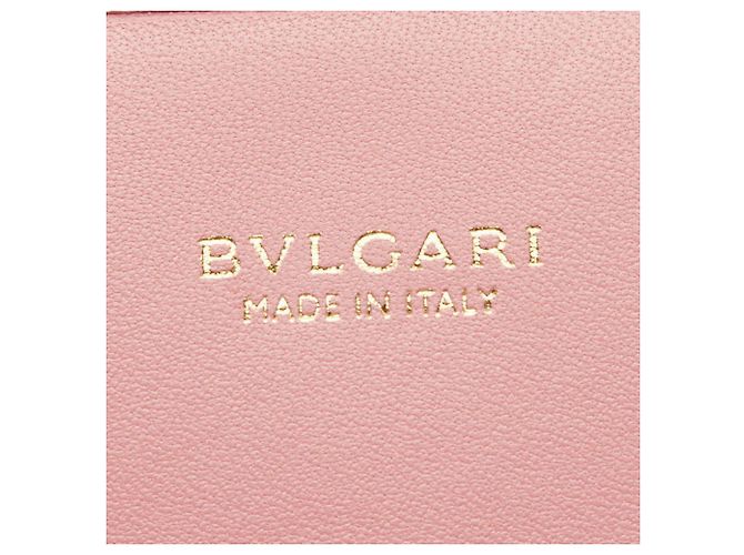 Bulgari Cartera larga de cuero rosa Bvlgari - vista 8